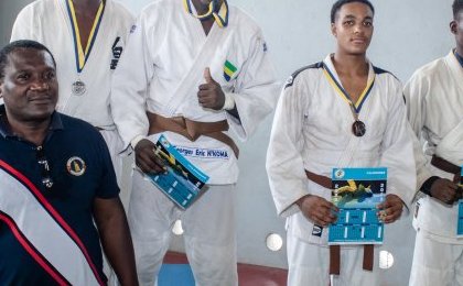 ASSCTG domine le tournoi fédéral seniors individuels de la fédération gabonaise de judo