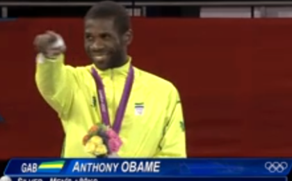 Obame offre au Gabon une première médaille olympique !