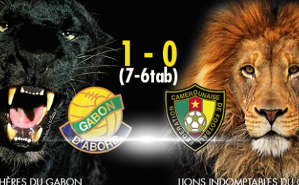 Les Panthères griffent les Lions Indomptables et convolent pour la CHAN 2014