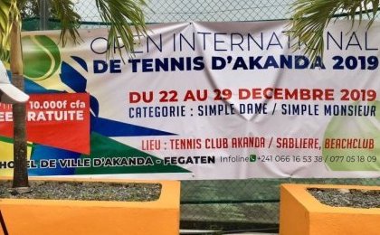 Open international de tennis d'Akanda : place aux finales ce dimanche