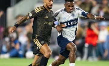 MLS : Denis Bouanga marque encore, mais le LAFC bute sur Vancouver à dix