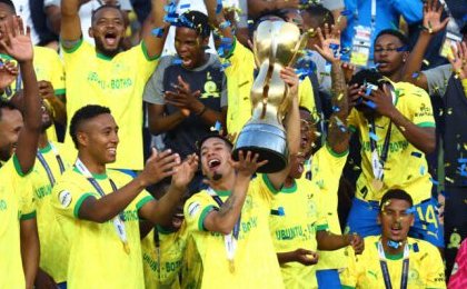 Mamelodi Sundowns d'Afrique du Sud vainqueur de la première édition de African football league