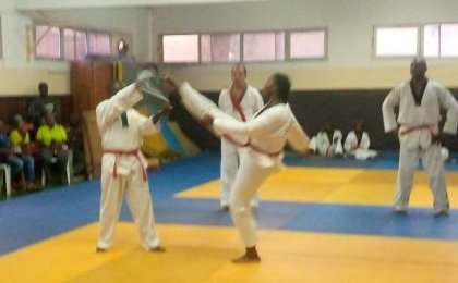 16 taekwondoïstes montent en grade à Port-Gentil au terme d'une âpre cérémonie