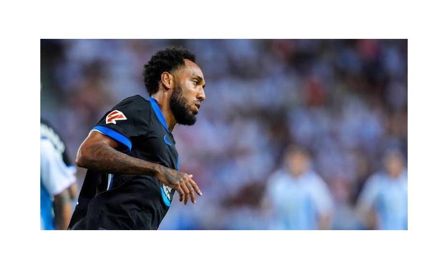 Liga : Aubameyang opéré du ménisque, six à huit semaines d'absence