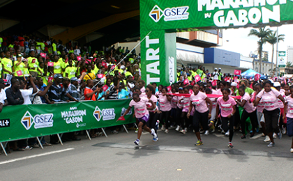 Les épreuves du marathon du Gabon ont débuté ce samedi à Libreville