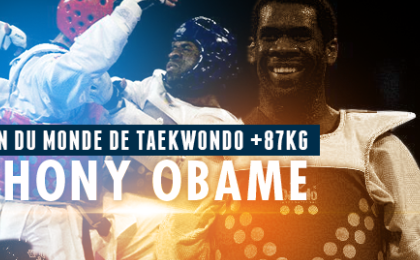 Anthony Obame médaillé d'or au championnat du monde de Taekwondo