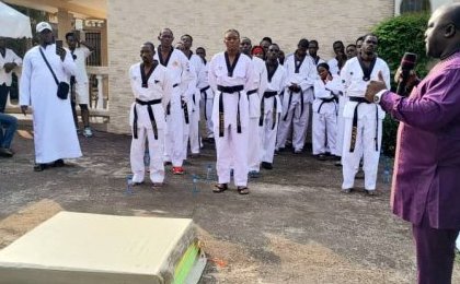Taekwondo : Dons de tatamis aux ligues de la Ngounié et du Woleu-Ntem