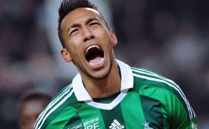 Aubameyang brille de nouveau à Saint-Etienne