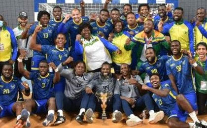 CAN handball 2022 : Le Gabon qualifié pour l'édition 2024 après avoir fini 9e
