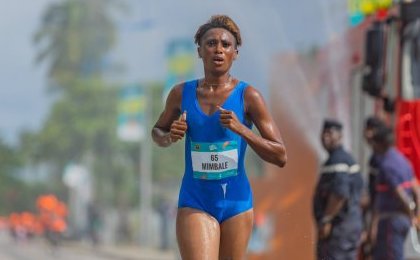 Performance : Chancia Mimbalé bat son record au 10km de Port-Gentil