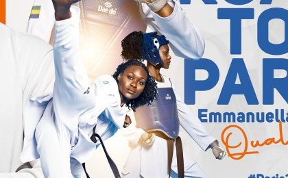 La taekwondoïste gabonaise Emmanuelle Atora file aux JO de Paris