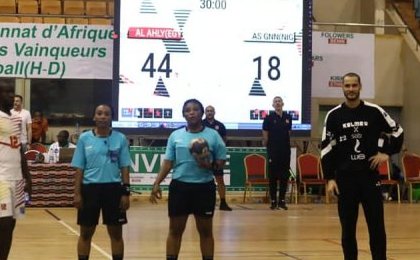 Deux arbitres gabonaises au sifflet du championnat semi-professionnel de handball du Nigéria