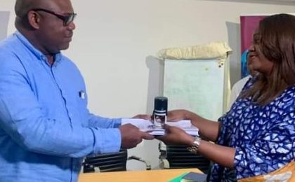 Claude Michel Tchissambo Adossou élu président de la Ligue de basketball de l'Estuaire