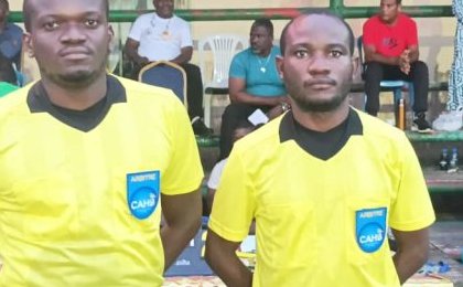 Un duo arbitral gabonais de handball présent à Accra pour le Challenge Trophy de la zone 3