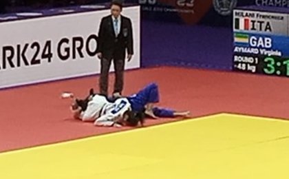 Championnat du monde de judo : la gabonaise Virginia Aymard tombe d'entrée de jeu
