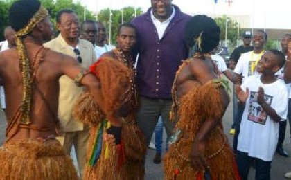 Teddy Riner : « J'avais hâte de découvrir ce continent »