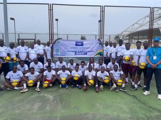 Volleyball : la Fegavolley accélère la formation des entraîneurs à Nkok