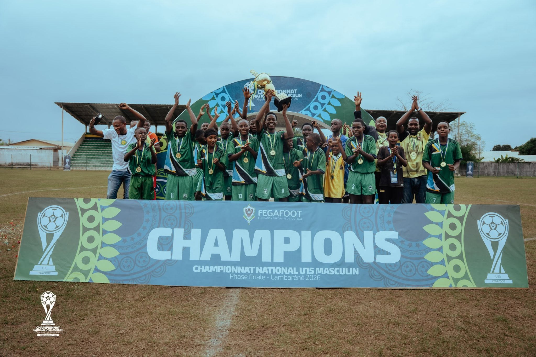 Championnat national U15 : la Ngounié sacrée devant le Woleu-Ntem à Lambaréné