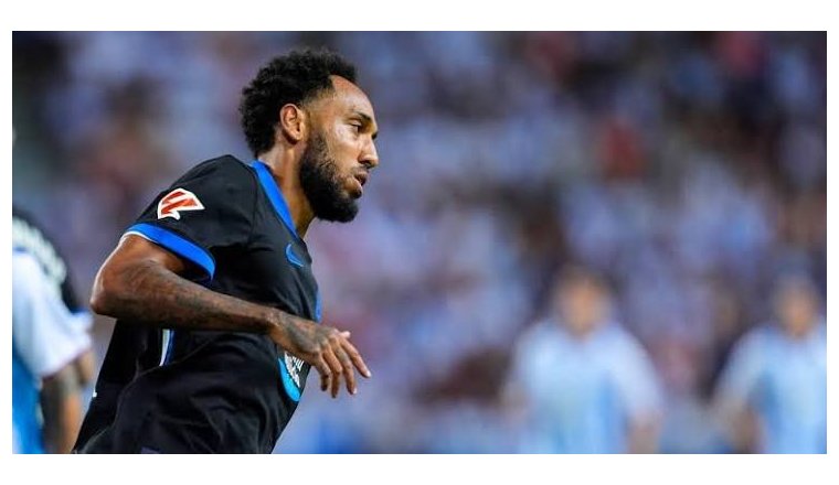 Liga : Aubameyang opéré du ménisque, six à huit semaines d'absence