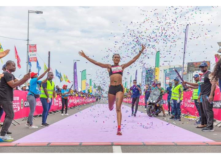Marathon du Gabon 2022 : Chancia Mimbalé remporte la Gabonaise et pulvérise son record