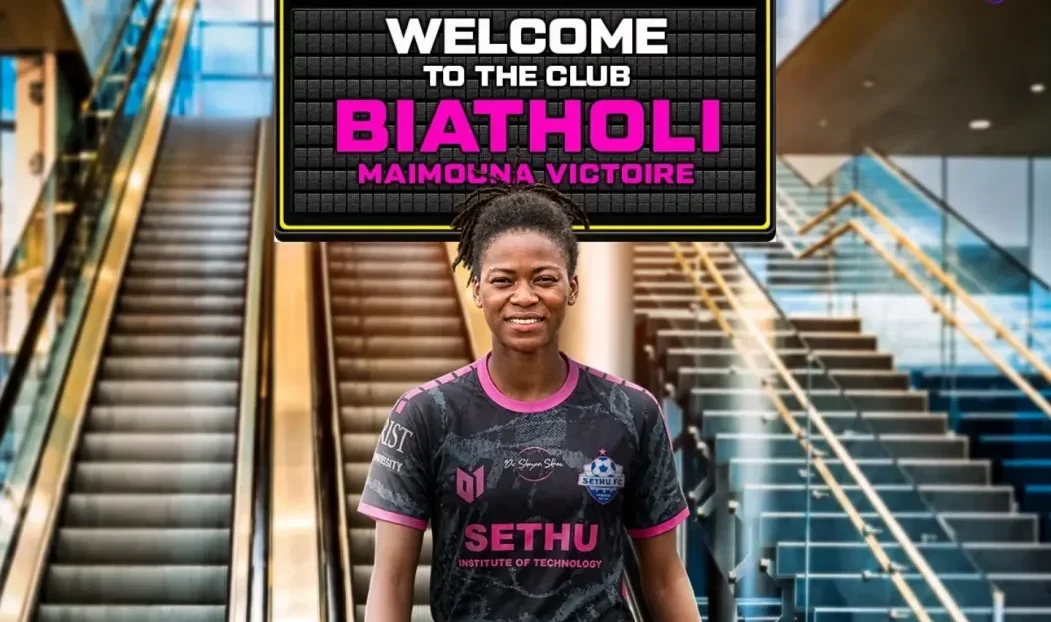 Inde : Après 3 saisons à Chypre, Victoire Biatholi Maïmouna rejoint Sethu FC