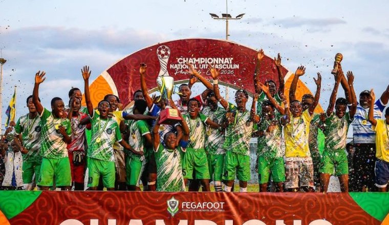 Championnat du Gabon U17 : l'Estuaire domine la Ngounié et décroche le titre national 2026
